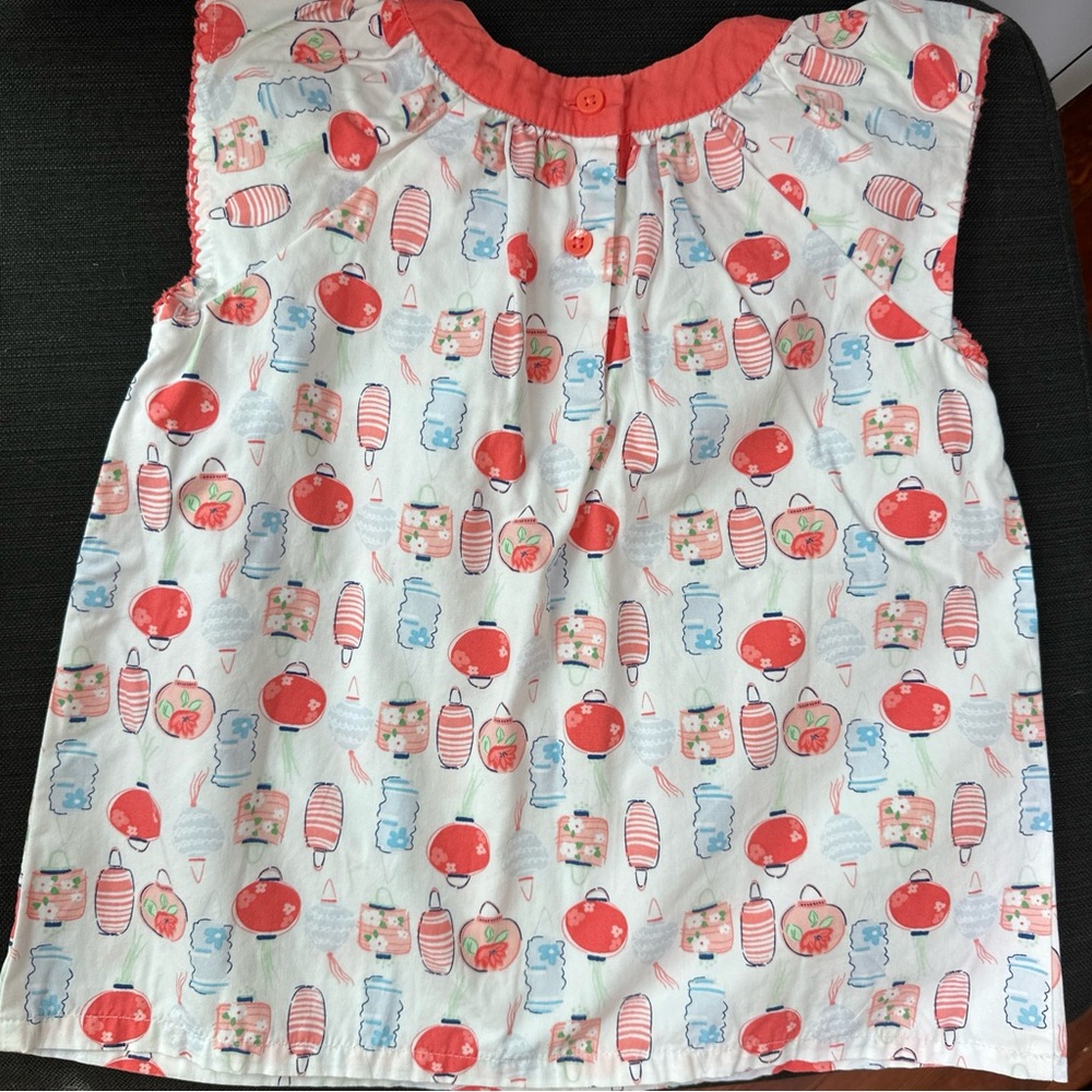 Gymboree Cherry Blossoms Lantern BowTop Toddler Girls Size 4T Spring 2014 NWOT